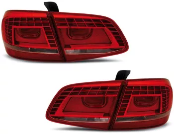 Stopuri LED VW Passat B7 Sedan 10.2010-10.2014 Rosu Alb LDVWD5 