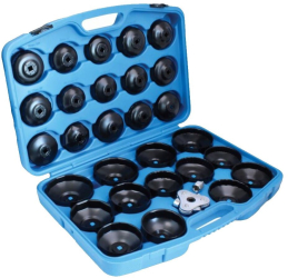 Trusa 30 chei pentru filtru de ulei dimensiuni de la 65 la 108 mm Satra 