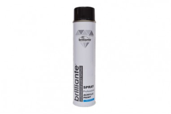 Vopsea spray Acrilica Negru Mat RAL 9005 600ml Negru 