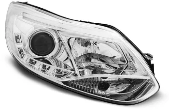 Faruri FORD FOCUS MK3 11- 10.14 TUBE LIGHTS CHROME LPFO56 