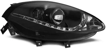 Faruri LED FIAT BRAVO II 2007-2015 Black LPFI18 