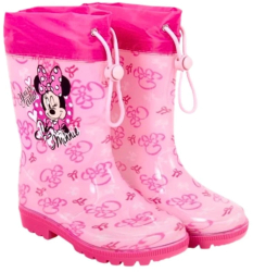 Cizme din cauciuc pentru fete Perletti model Minnie Mouse colectia Minnie 30-31 EU
