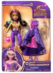 Papusa fashion Unicorn Academy - Sophia Masquerade 