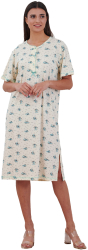 Camasa de noapte 2096 100 bumbac Bella Secret-XL INTL 