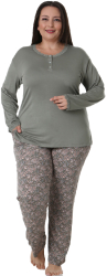 Pijama femei 6629 multicolor Bella Secret-XL INTL