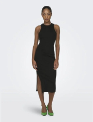 Rochie de zi Only Onlbelfast Midi Dress Jrs Noos negru M - OUTLET