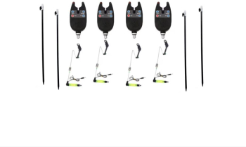 Set 4 senzori cu 4 swingere cu led si 4 picheti 
