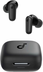 Casti wireless Anker Soundcore P30i Tehnologie Noise Cancelling 2-in-1 carcasa si stand IP54 Bluetooth 5.4 Negru 