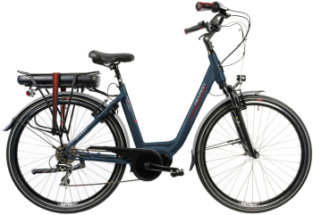 Bicicleta Electrica Devron 28414 - 28 Inch 460mm Albastru 