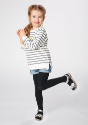 Dresuri fetite Julia bumbac Marilyn-Negru-128- 134 CM 