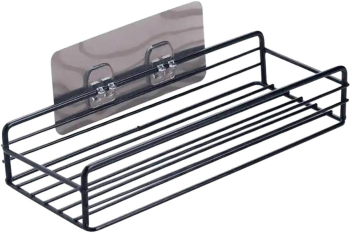 Raft de baie auto-adeziv negru 