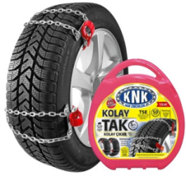 Set Lanturi Auto Universale pentru Zapada Diamant Romb 12mm Easy Fit Compatibile cu Jante de 13-19&rdquo