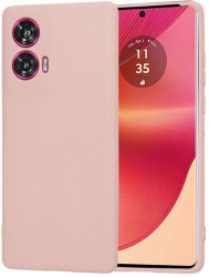 Husa Silicon pentru Motorola Edge 50 Fusion Marmalis SoftFlex Pink Sand 