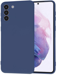 Husa Silicon pentru Samsung Galaxy S21 Plus 5G Marmalis SoftFlex Navy Blue 