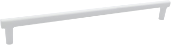 Maner pentru mobila Oval NV finisaj alb L 337 mm 