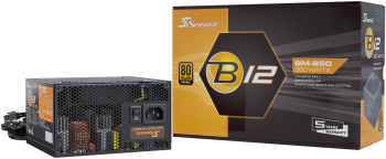 Sursa Seasonic B12 BM-850 850W 80+ Bronze Semi Modulara Negru 