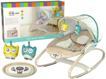 Balansoar cu vibratii si melodii pentru bebe 10008 
