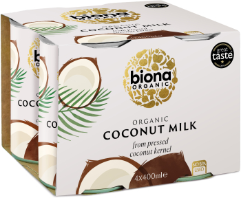 Bautura de cocos bio 4 pack 4 x 400ml Biona 