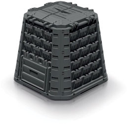 Compostor de gradina 450 L negru Evogreen Vario 