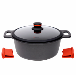Cratita aluminiu 24cm/3 6L Noble - Zokura 