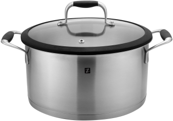 Cratita inox cu capac 22cm/4 1L - Zokura 