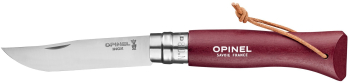 Cutit de buzunar N° 08 inox 8 5cm & Colorama& Garnet - Opinel 