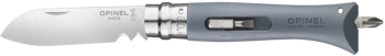 Cutit de buzunar N° 09 inox 8 cm & DIY& Grey - Opinel 