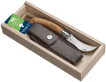 Cutit pentru ciuperci N° 08 cu teaca inox 8cm Oak - Opinel 