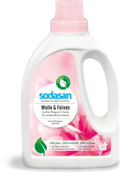 Detergent Bio Lichid Pentru Rufe Delicate Lana Si Matase 750 ml Sodasan 