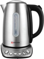 Fierbator electric 1 7 L 2200 W 4 temperaturi prestabilite - Zokura 
