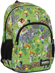 Ghiozdan BackUp 26x34x14 cm Poliester Multicolor PLB5T61 