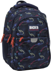 Ghiozdan pentru copii Backup Impermeabil 3 compartimente Gamer PLB5P44 39x27x20 cm 