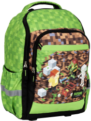 Ghiozdan pentru copii Derform Impermeabil Future Pixel PLSZDF35 37x27x15 cm 