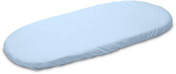 Husa de bumbac cu elastic pentru salteaua de landou Albastru 