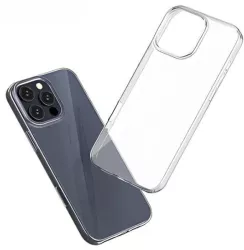 Husa Flexibia pentru iPhone 16 Pro Max Clear View Silicon Grosime 2 mm Anti-Alunecare Anti-Galbenire Transparenta