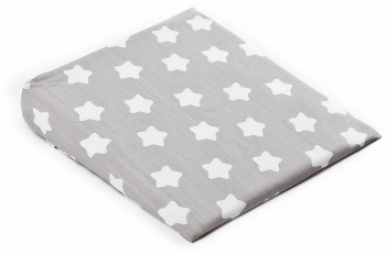 Husa pentru perna Sensillo 30x38 cm Stelute Gri 