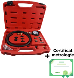 Manometru pentru presiune ulei motor cu metrologie SelTech 