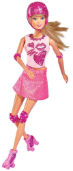 Papusa Simba Steffi Love Glitter Skates 29 cm cu accesorii 