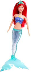 Papusa Simba Steffi Love Sparkle Mermaid 29 cm cu lumini 