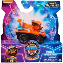 PATRULA CATELUSILOR PUP SQUAD RACERS VEHICUL METALIC ZUMA SCARA 1 55 