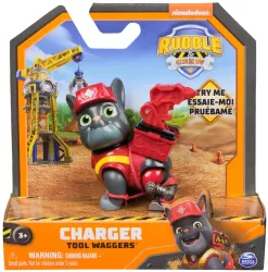 PATRULA CATELUSILOR RUBBLE AND CREW FIGURINA CHARGER 5CM 