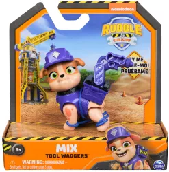 PATRULA CATELUSILOR RUBBLE AND CREW FIGURINA MIX 5CM 