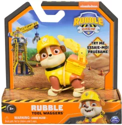 PATRULA CATELUSILOR RUBBLE AND CREW FIGURINA RUBBLE 5CM 