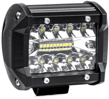 Proiector LED pentru Off-Road ATV SSV putere 60W culoare 6500K tensiune 9-36V dimensiuni 95 x 74 x 55 mm 