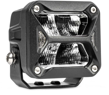 Proiector LED PRO SERIES cu doua functii pentru Off-Road ATV SSV putere 18W 1800lm culoare 6000K tensiune 10-30V dimens