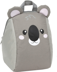 Rucsac gri de gradinita pentru copii Derform in forma de ursulet koala PL10KOA 