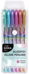 Set 6 pixuri cu gel Derform Multicolor Pearl DZP6KA 