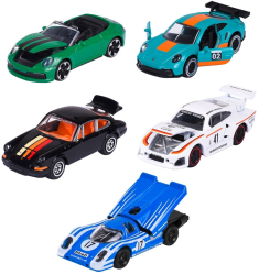 Set Majorette Porsche Motorsport cu 5 masinute 