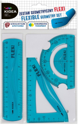 Set trusa geometrica 3 elemente pentru scoala Kidea ZGF15CM3KA 