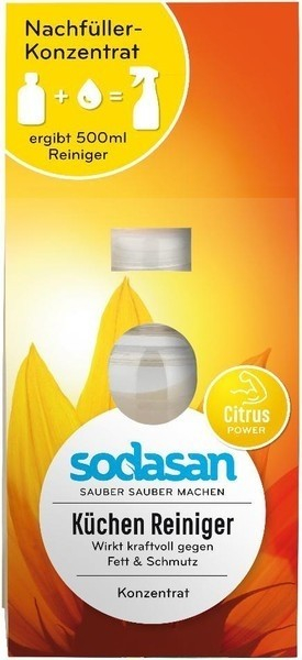 Solutie Bio De Curatare Pentru Bucatarie Concentrata 100 ml Sodasan 